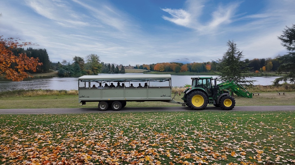 Autumn Estate Tractor and Trailer Tours launched at Blenheim Palace
